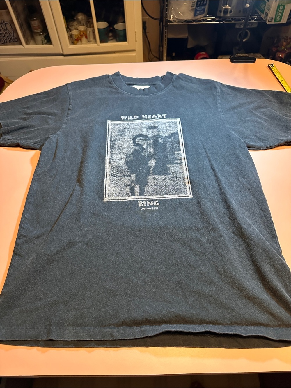 Anine Bing Black Georgie Mohawk Graphic Tee